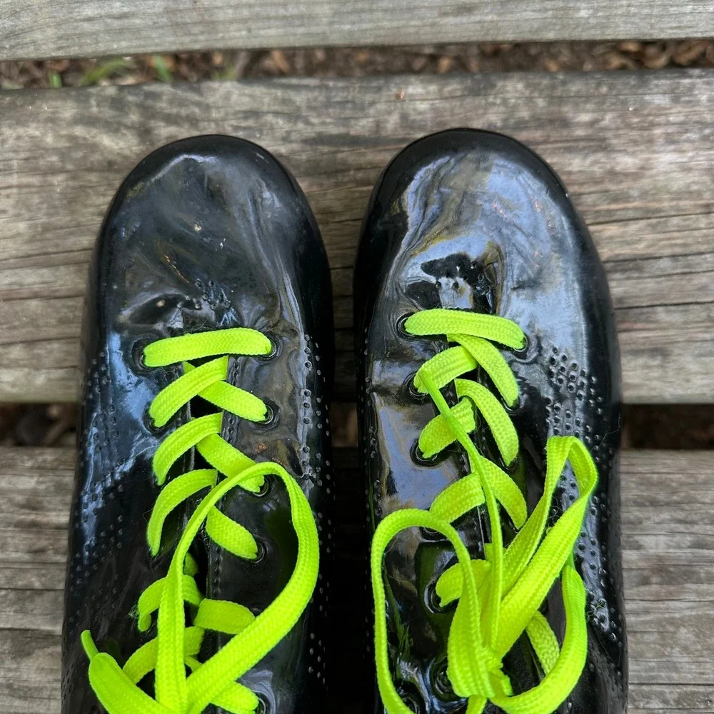 Louis Garneau LGS Cycling Shoes Black & Neon Yellow Road Bike EU 42/43‎ US Sz 9